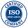 IS0 9001:2015 Certified 